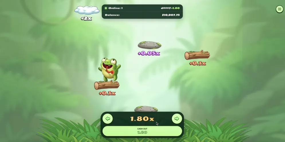 Frogger Jump Game