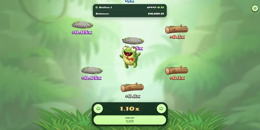 Frogger Jump Game